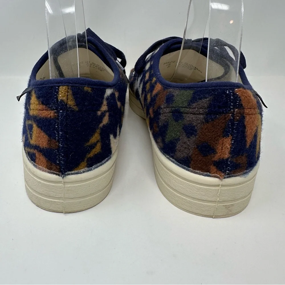 Pendleton Rare Mission Trail Wool Low Tops Sneakers Blue Size 45, US 12